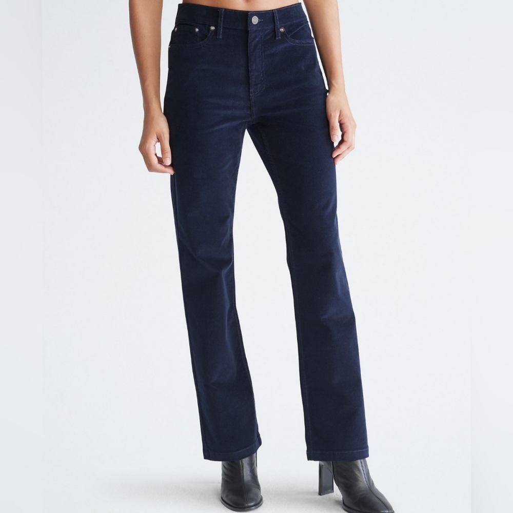 CALVIN KLEIN Jeans Women's Straight Leg Curduroys Pants Size 12
